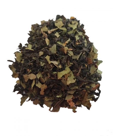 Thé noir citronné : Thé noir, myrte, écorces de citron