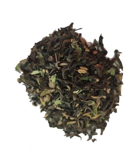 Un été provençal : Thé noir, menthe, cumin, anis, fenouil