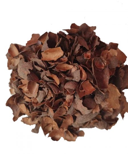 Ecorces de fèves de cacao