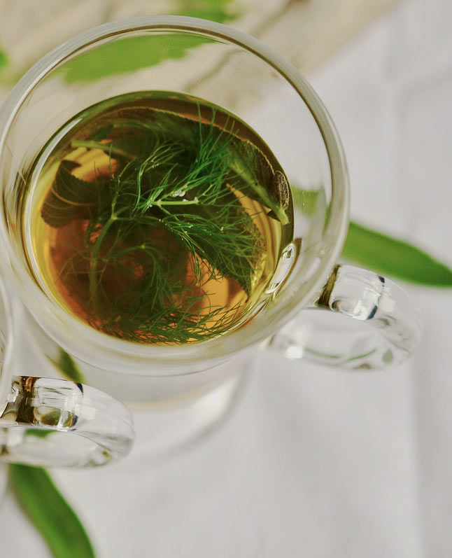 infusion de thés, tisanes, cbd