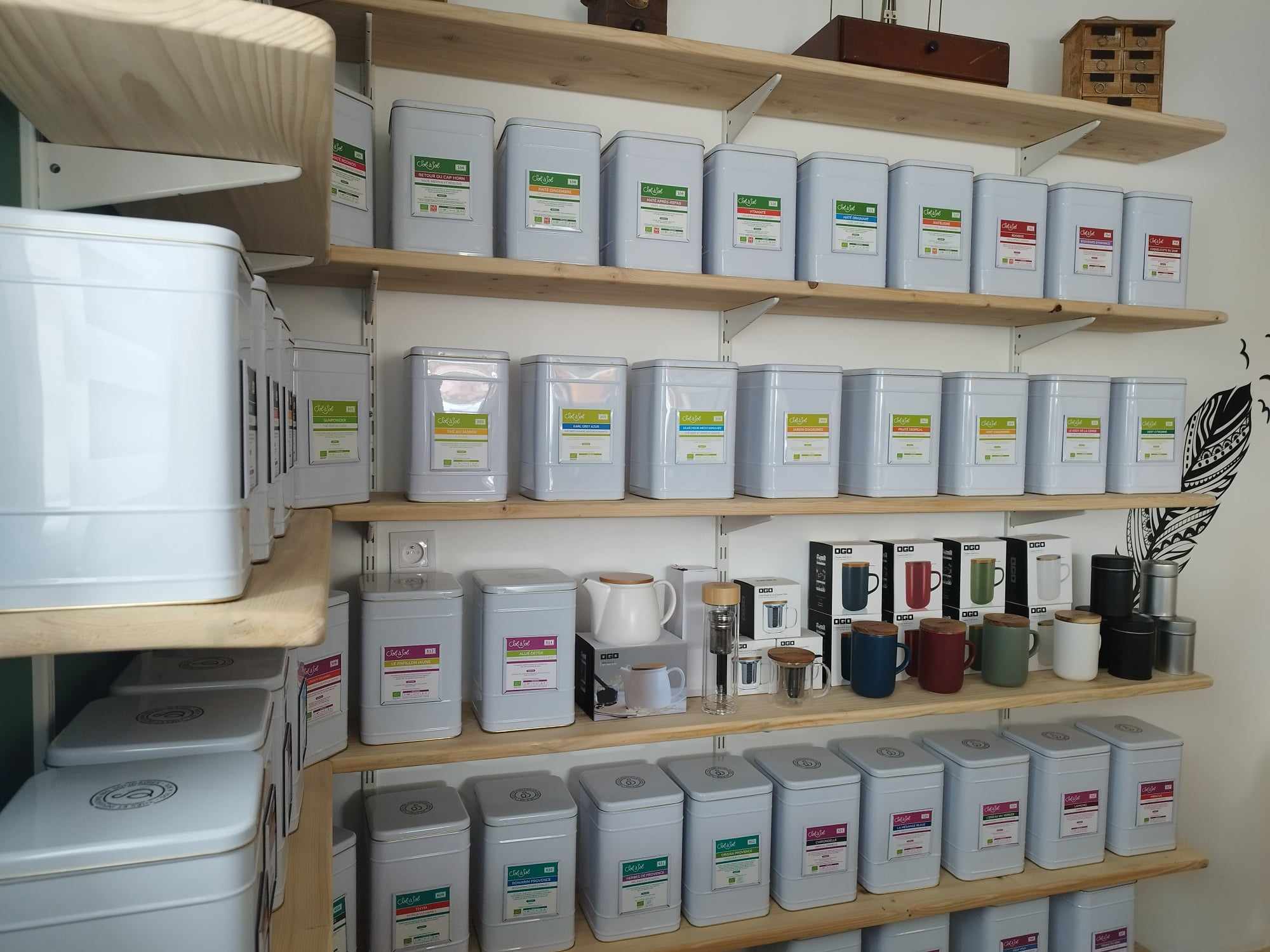 infusion thés, tisanes et cbd