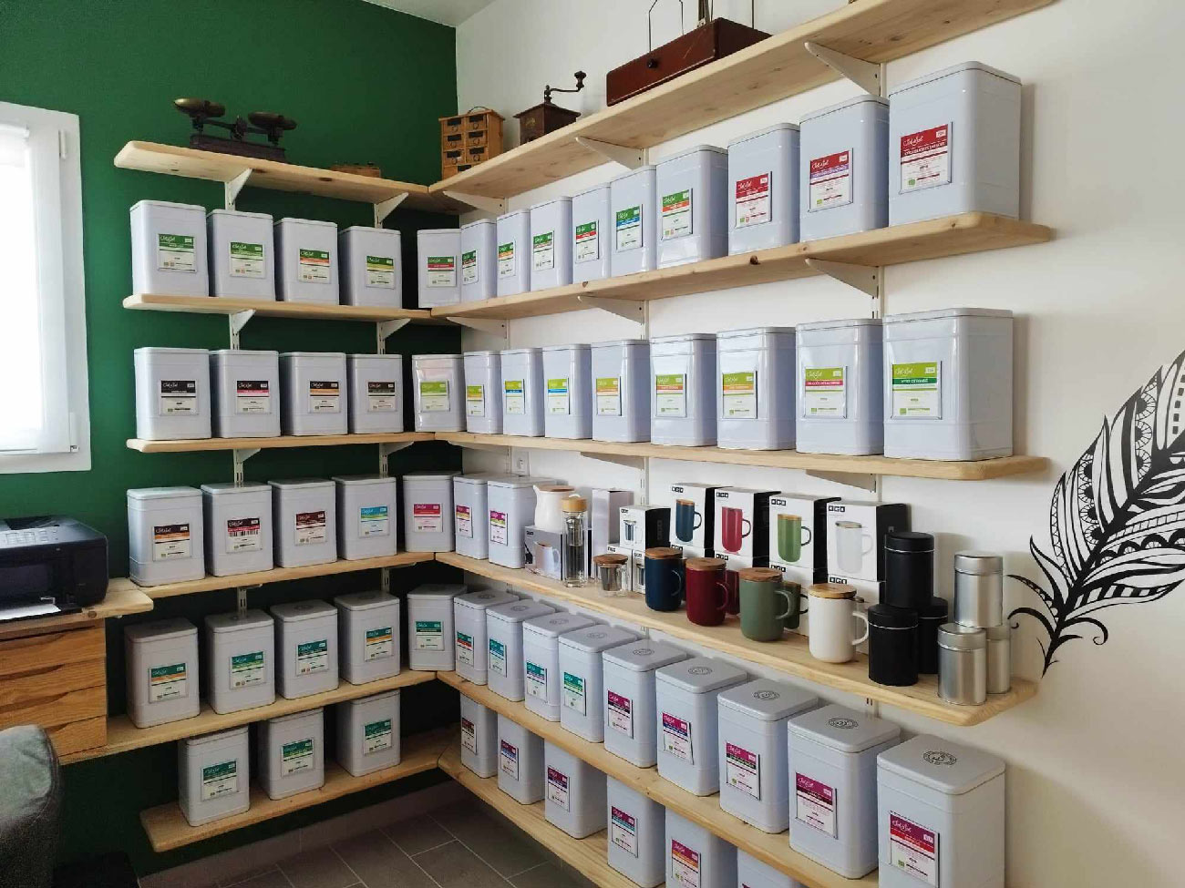 shop de cbd, thés et tisanes