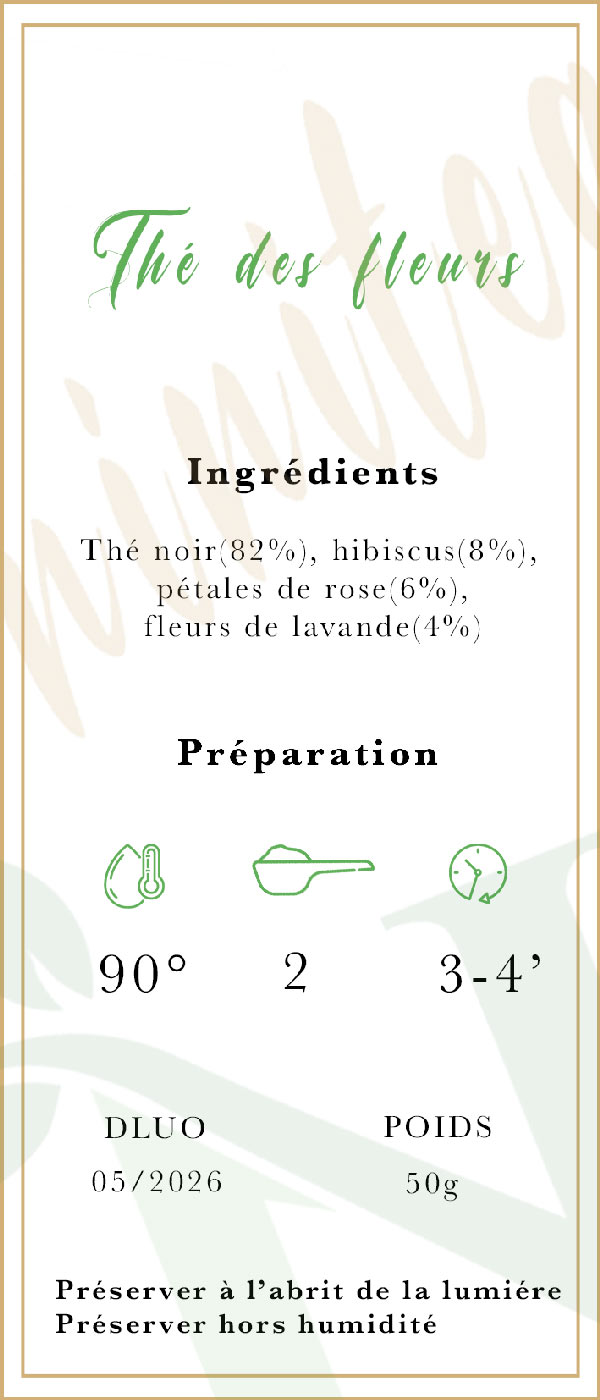Thé des fleurs – Image 2