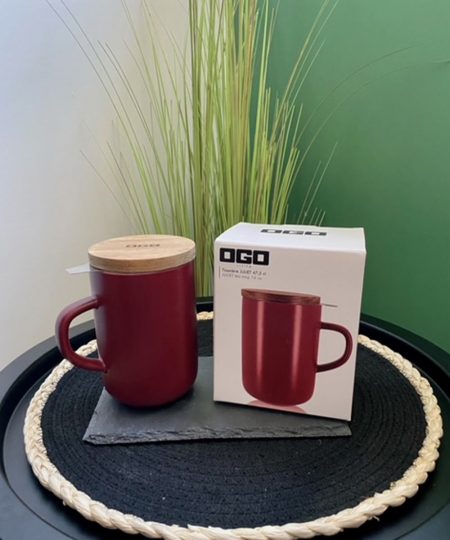 Tisanière juliet en grès Bordeaux