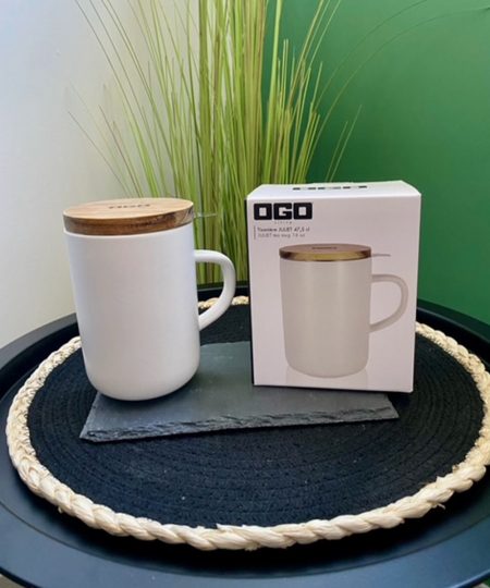 Tisanière juliet en grès Blanc