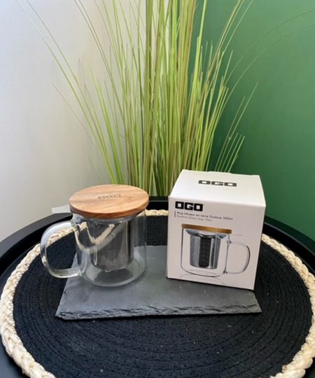 Tisanière Gustave en verre