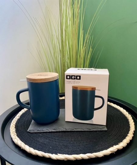 Tisanière juliet en grès bleu