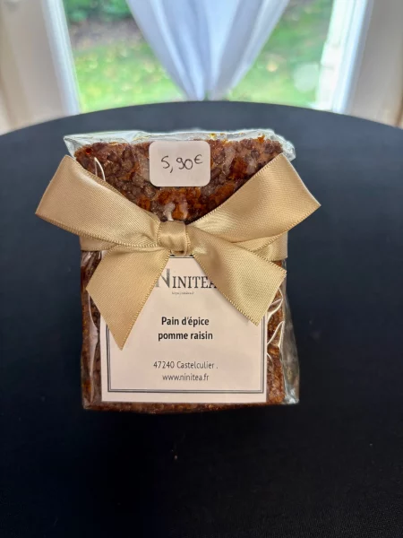 Pain d'épice pomme raisin