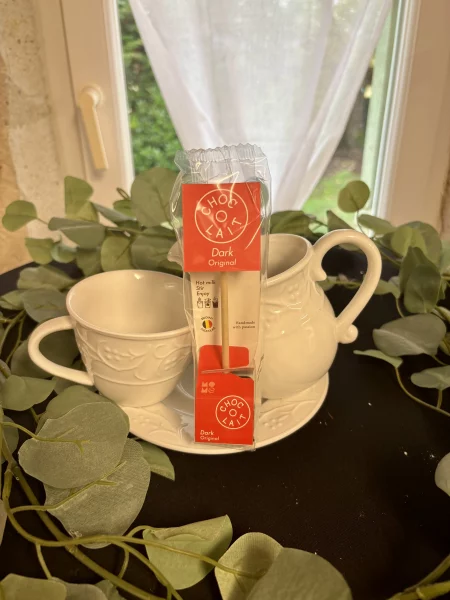 Sucette Chocolat noir avec ganache